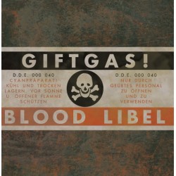 Blood Libel - Giftgas! CD