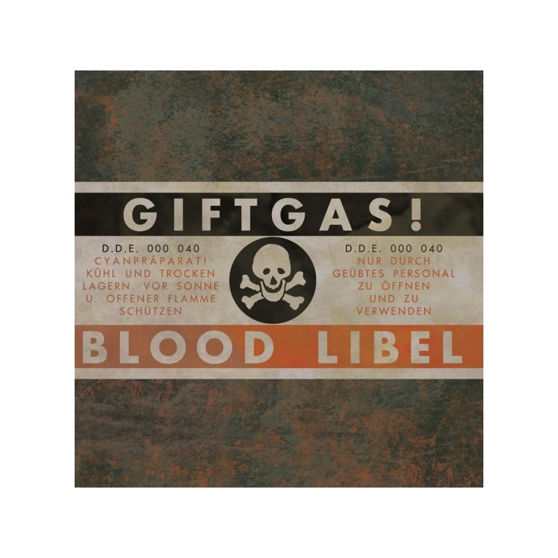 Blood Libel - Giftgas! CD
