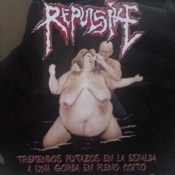 Repulsive - Tremendos putazos en la espalda a una gorda en pleno coito CD